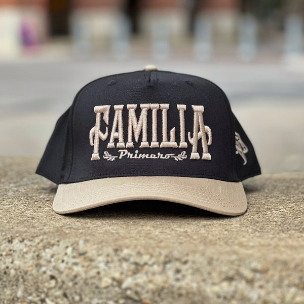 Black Familia Cap / Khaki logo